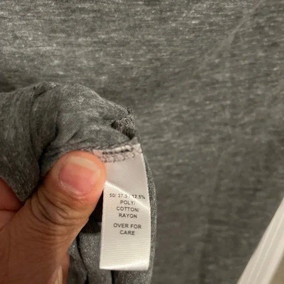 Gray Lehigh University Collegiate Gray Short Sleeve Tee size L - Picture 4 of 5